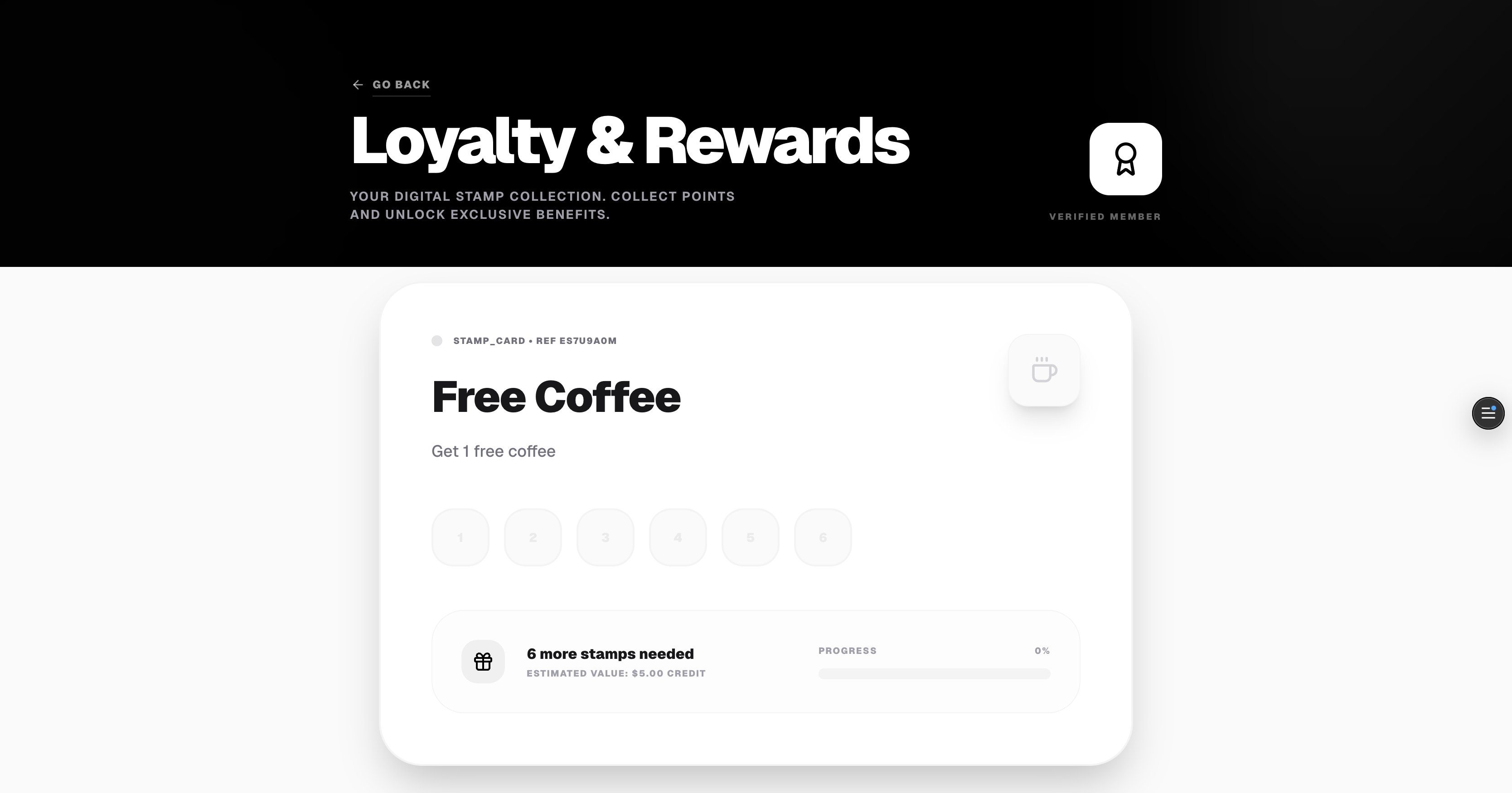 Café Loyalty - Sadakat ve Dijital Cüzdan Sistemi ekran görüntüsü 7
