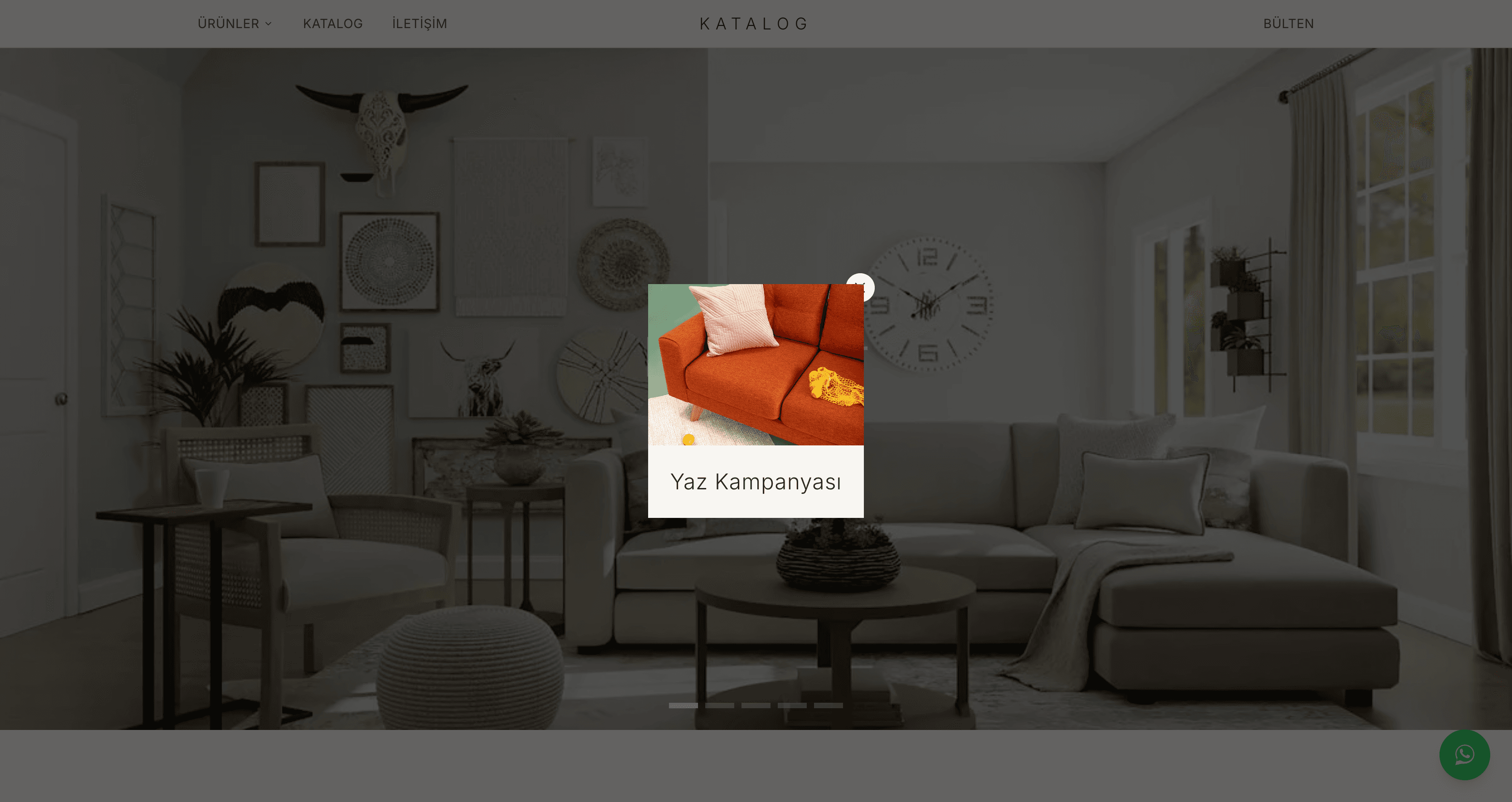 Modern Mobilya Katalog Sitesi ekran görüntüsü 11